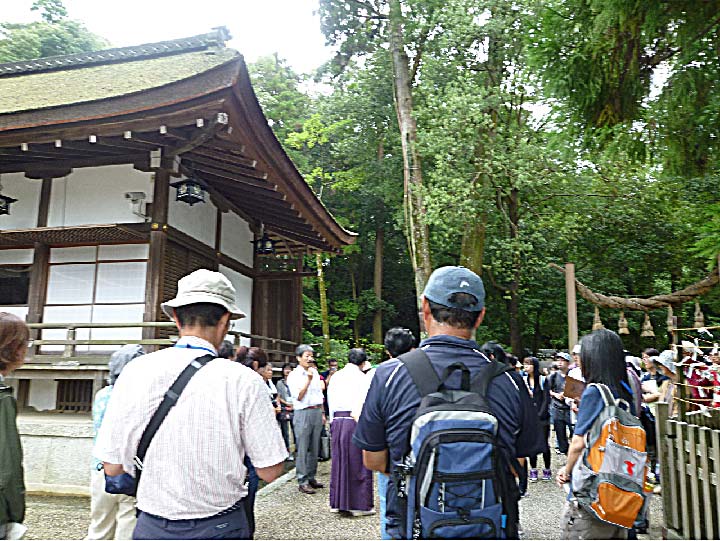 世界遺産に触れる現地授業